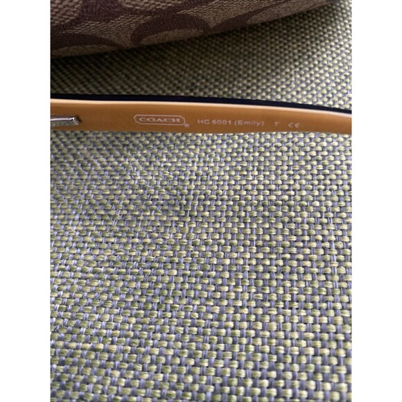 Coach HC 6001 Emily 5055 Eyeglass Frames Only Dark Tortoise Brown W/Case - Picture 5 of 7